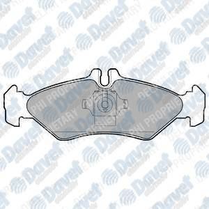 DELPHI LP1595 Fren Balatasi Arka (141mm) Sprinter 212td 00-  ####